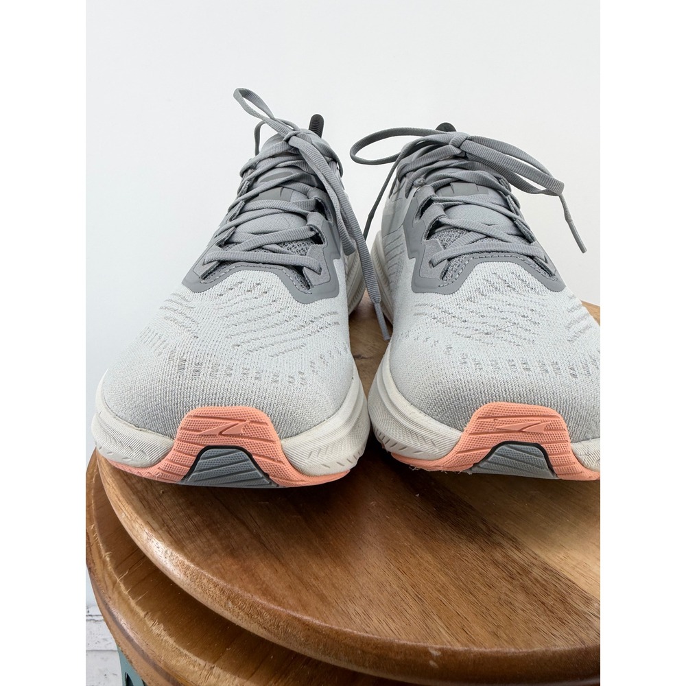 Altra FWD Experience Womens 10 Gray Peach Running Shoes AL0A85RF220 Low Drop - Picture 4 of 13